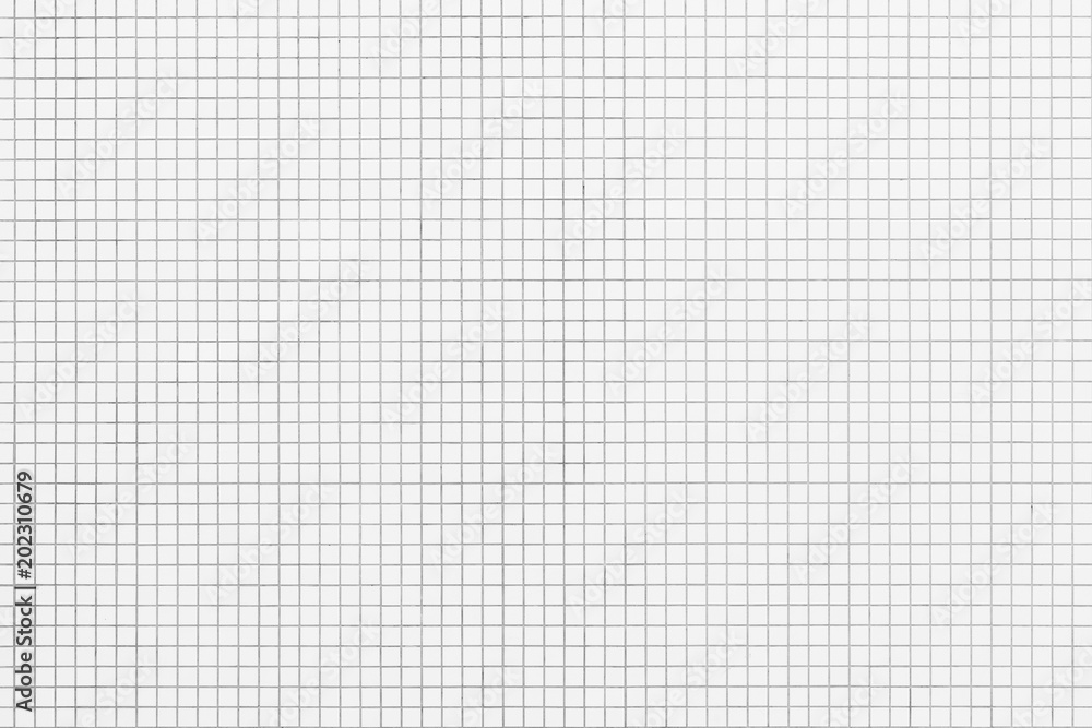 White mosiac wall pattern and background White mosiac wall pattern and background