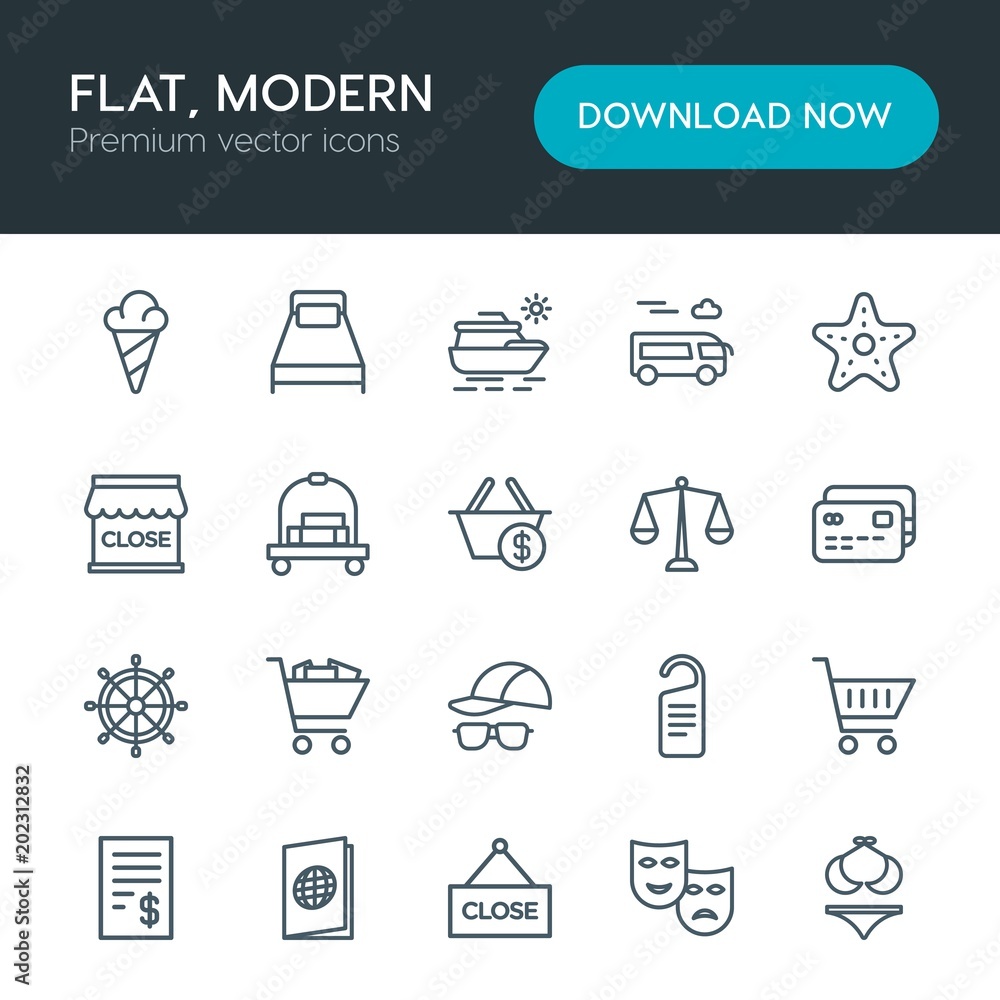 Modern Simple Set of hotel, shopping, travel Vector outline Icons. Contains such Icons as stage, fashion, full, hotel, travel, luxury and more on white background. Fully Editable. Pixel Perfect Modern Simple Set of hotel, shopping, travel Vector outline Icons. Contains such Icons as stage, fashion, full, hotel, travel, luxury and more on white background. Fully Editable. Pixel Perfect