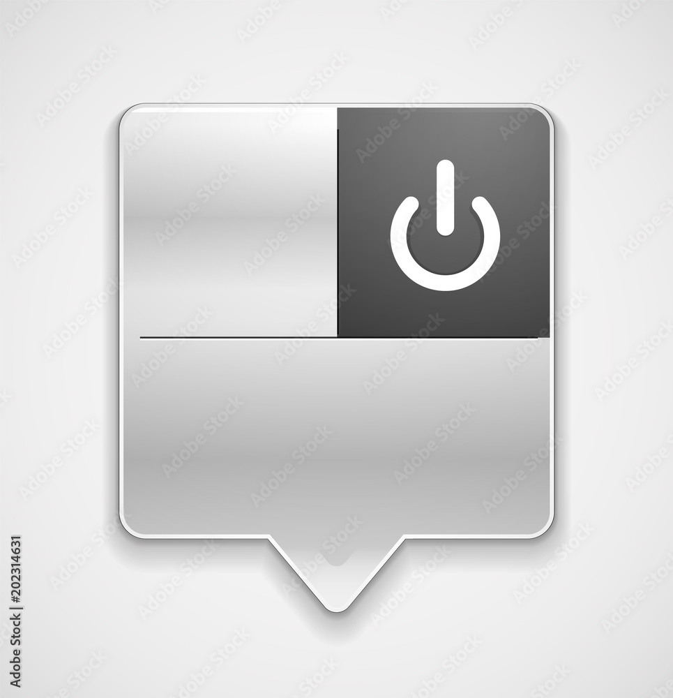Start power button, ui icon design, on off symbol Start power button, ui icon design, on off symbol