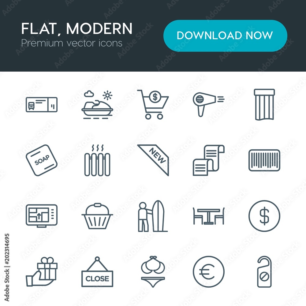 Modern Simple Set of hotel, shopping, travel Vector outline Icons. Contains such Icons as euro, bank, background, ticket, fashion, sign and more on white background. Fully Editable. Pixel Perfect Modern Simple Set of hotel, shopping, travel Vector outline Icons. Contains such Icons as euro, bank, background, ticket, fashion, sign and more on white background. Fully Editable. Pixel Perfect