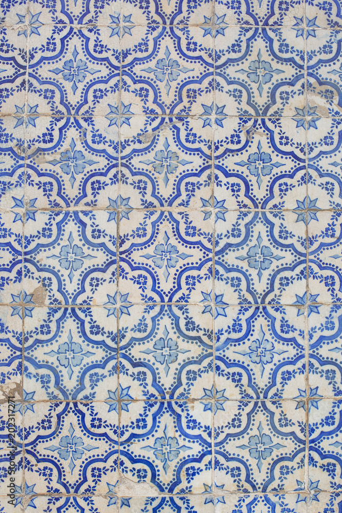 Typical Portuguese tile Typical Portuguese tile