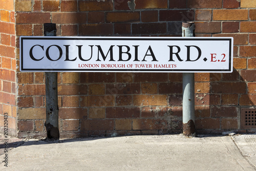 Columbia Road in London
