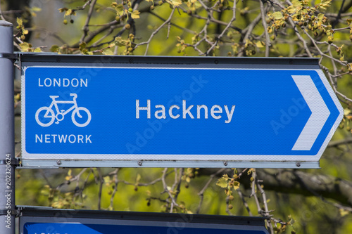 Hackney Sign in London