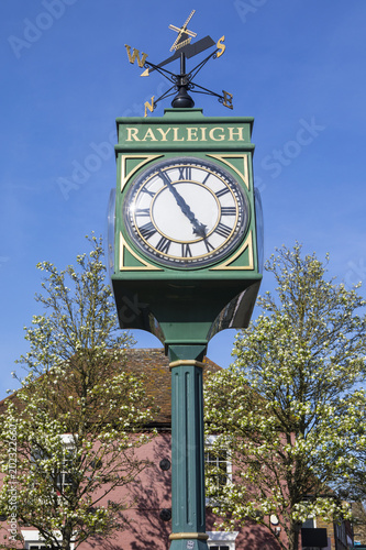 Платно Town Clock in Rayleigh Essex