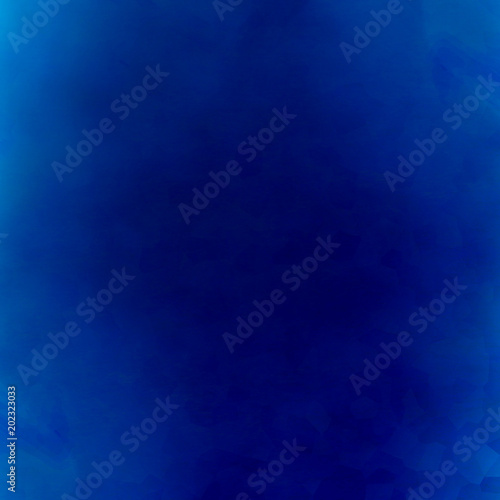 blue background with dark center