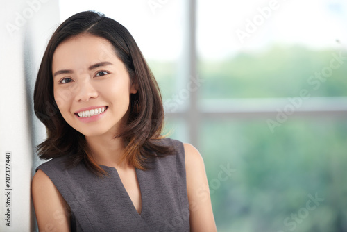 Pretty female entrepreneur