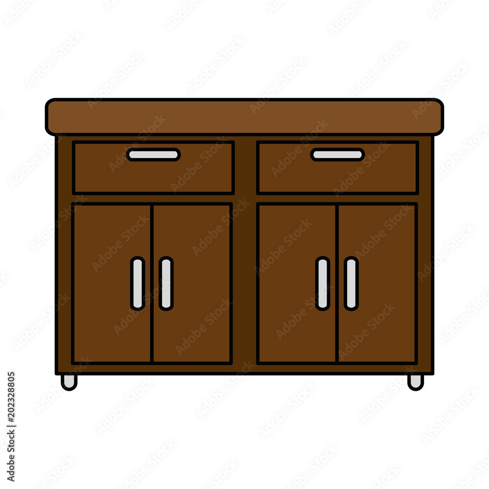 office wooden drawer icon vector illustration design office wooden drawer icon vector illustration design