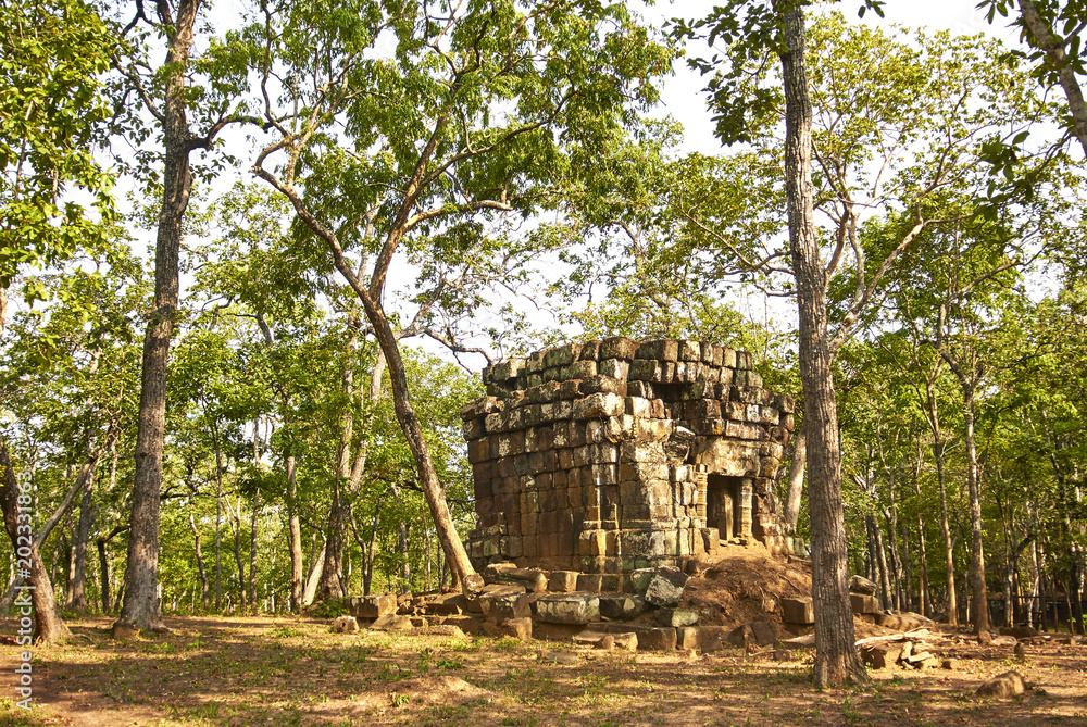 Prasat Damrei Temple Angkor Era