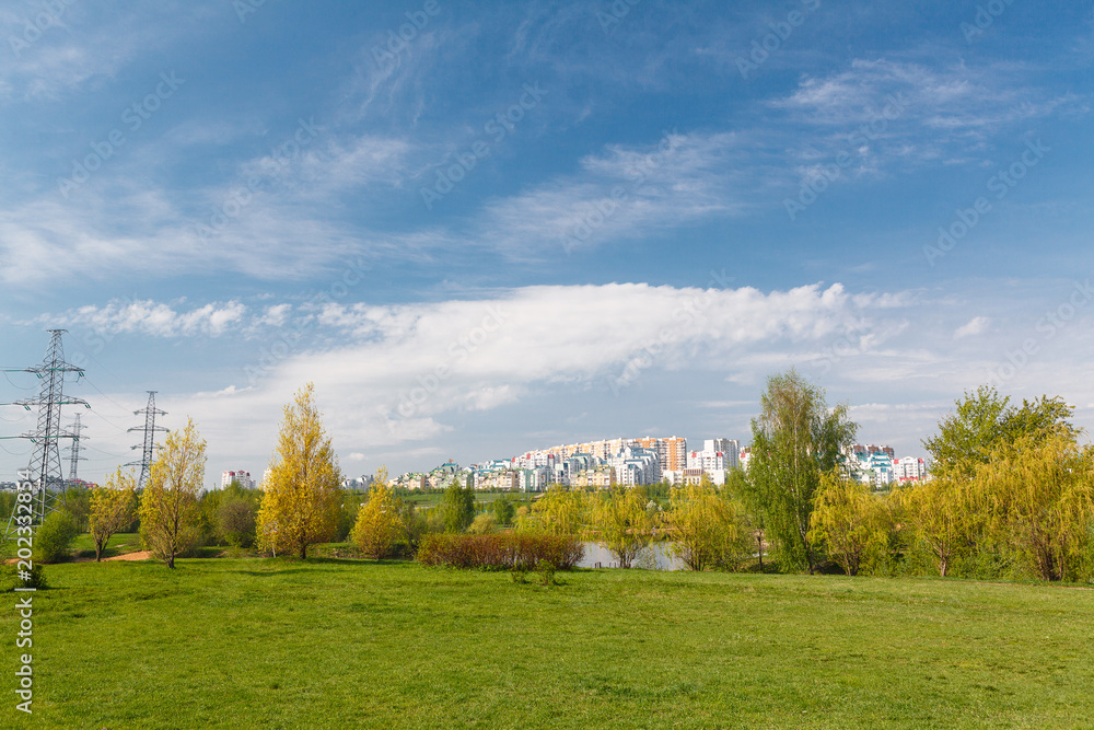 landscape park in the city landscape park in the city