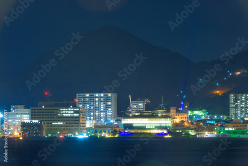 唐戸市場から見る門司港レトロ夜景