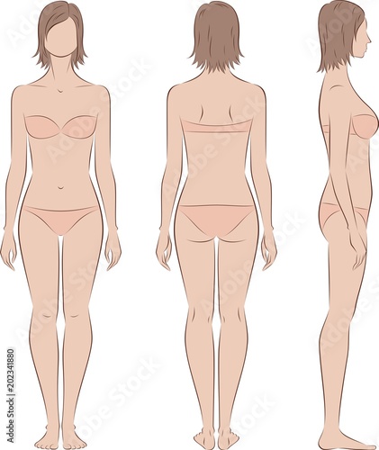 Female silhouette