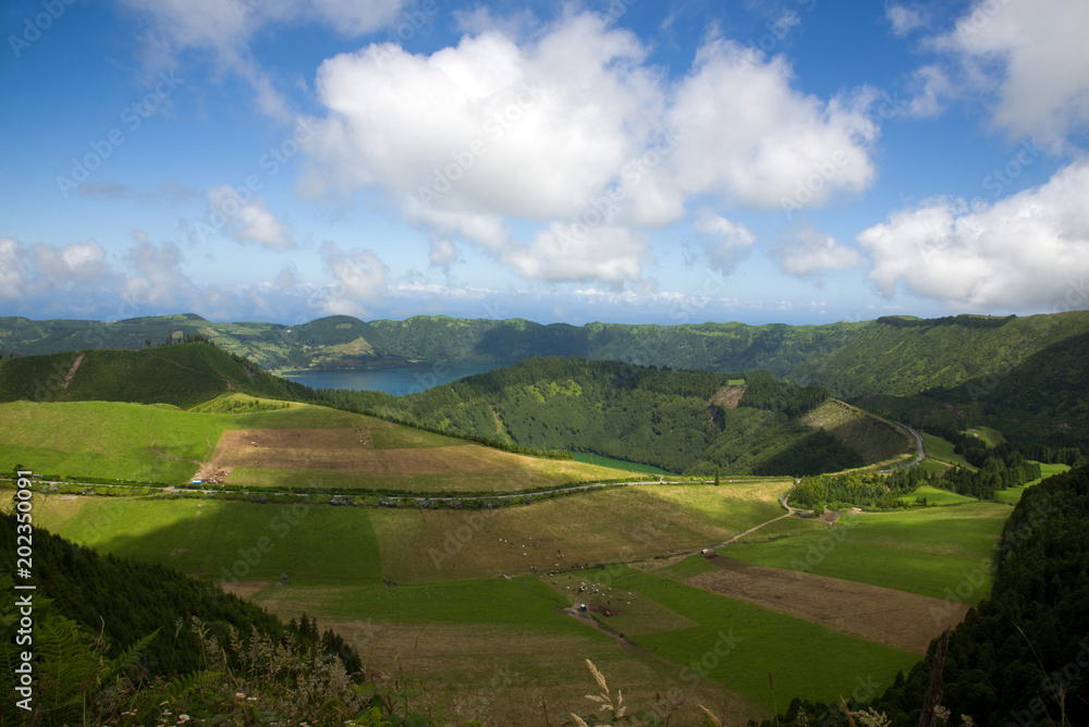 Obraz premium view of Sao Miguel
