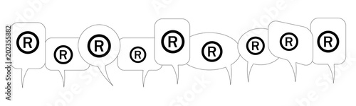 Sprechblasen - R - Lizenz