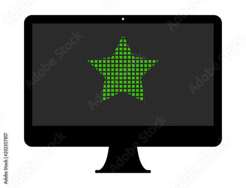 Pixel Icon PC - Stern