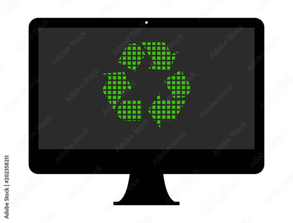 Pixel Icon PC - Recycling Pixel Icon PC - Recycling