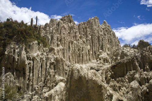 Valle de la luna in Bolivia