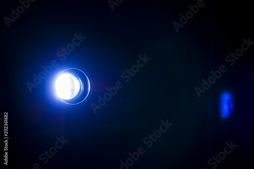Blue light flare special ef...
