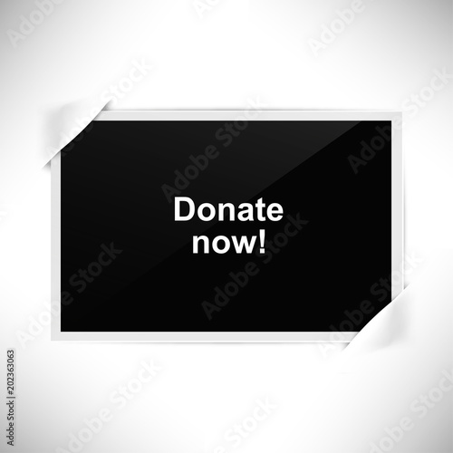 Foto Rahmen Querformat - Jetzt spenden