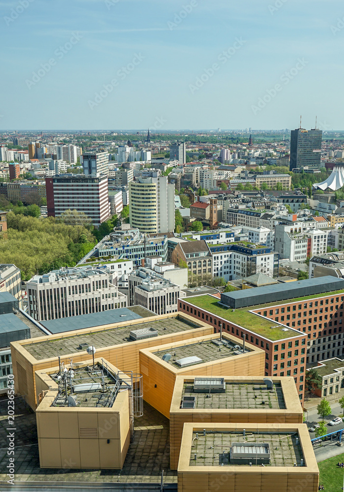 Fotografia panoramica di Berlino