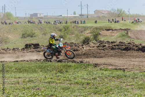 Footage from the spring motocross championship