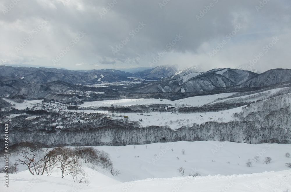 Obraz premium スキー場