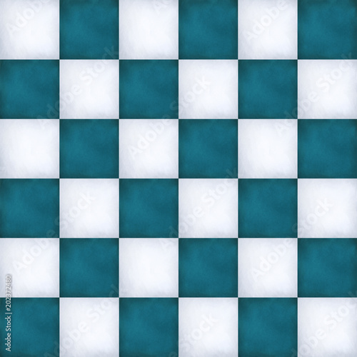 Blue Chessmate digital background in retro style © WonderWonder