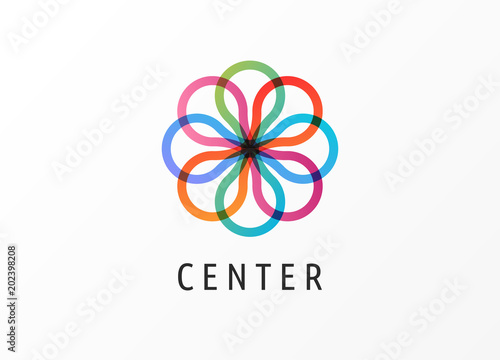 Modern logo innovative concept - technology, biotechnology, tech icon