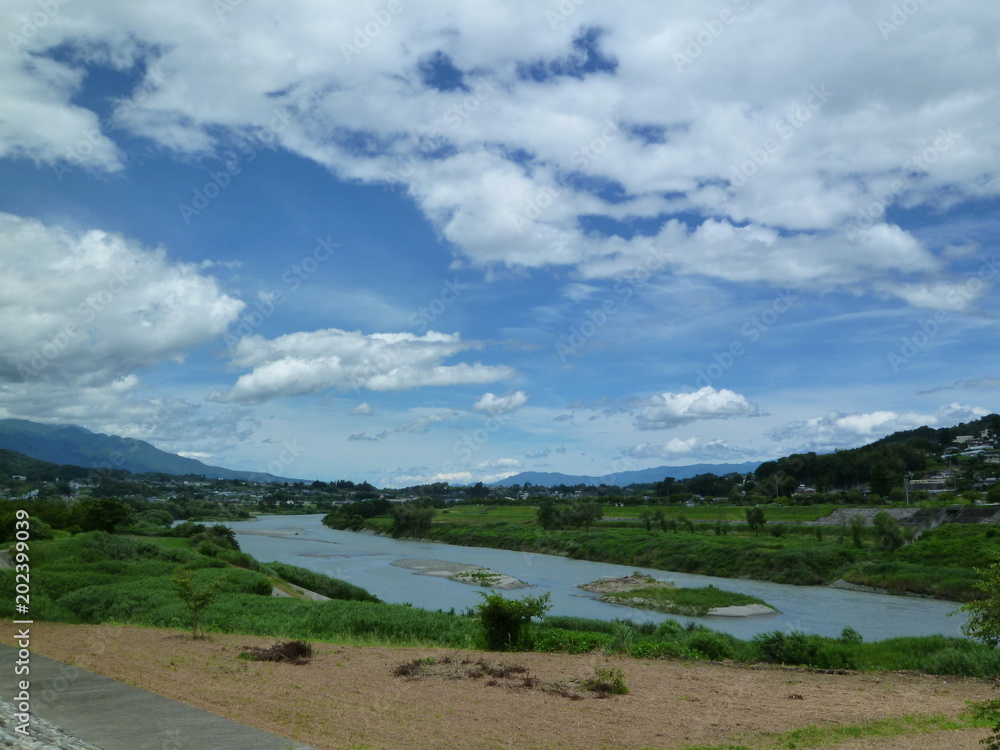 Fototapeta premium 天竜川