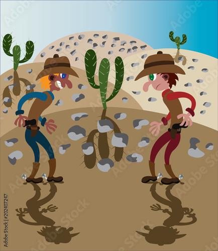 Cowboy Gunfight
