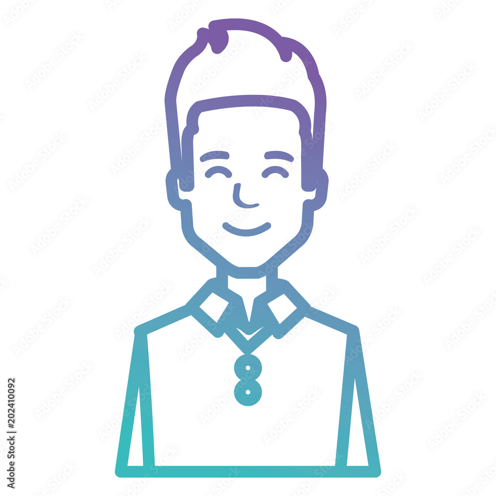 young man avatar character vector illustration design young man avatar character vector illustration design