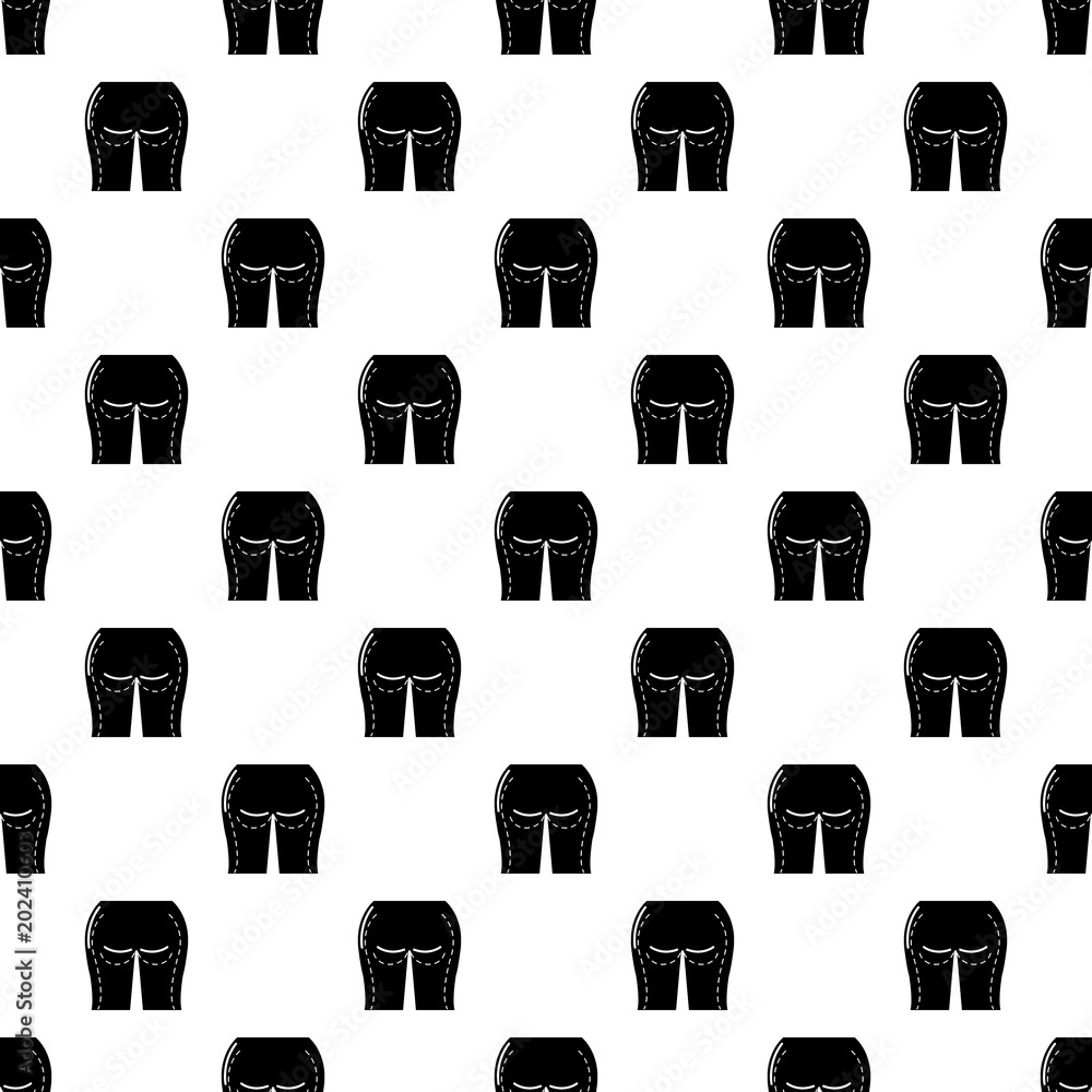 Buttocks liposuction pattern vector seamless repeating for any web design Buttocks liposuction pattern vector seamless repeating for any web design