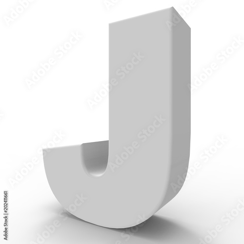 The letter J.