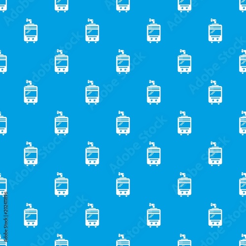 Oven-stove pattern vector seamless blue repeat for any use