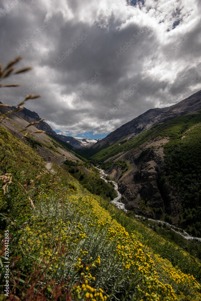 Fototapeta premium Patagonia mountains