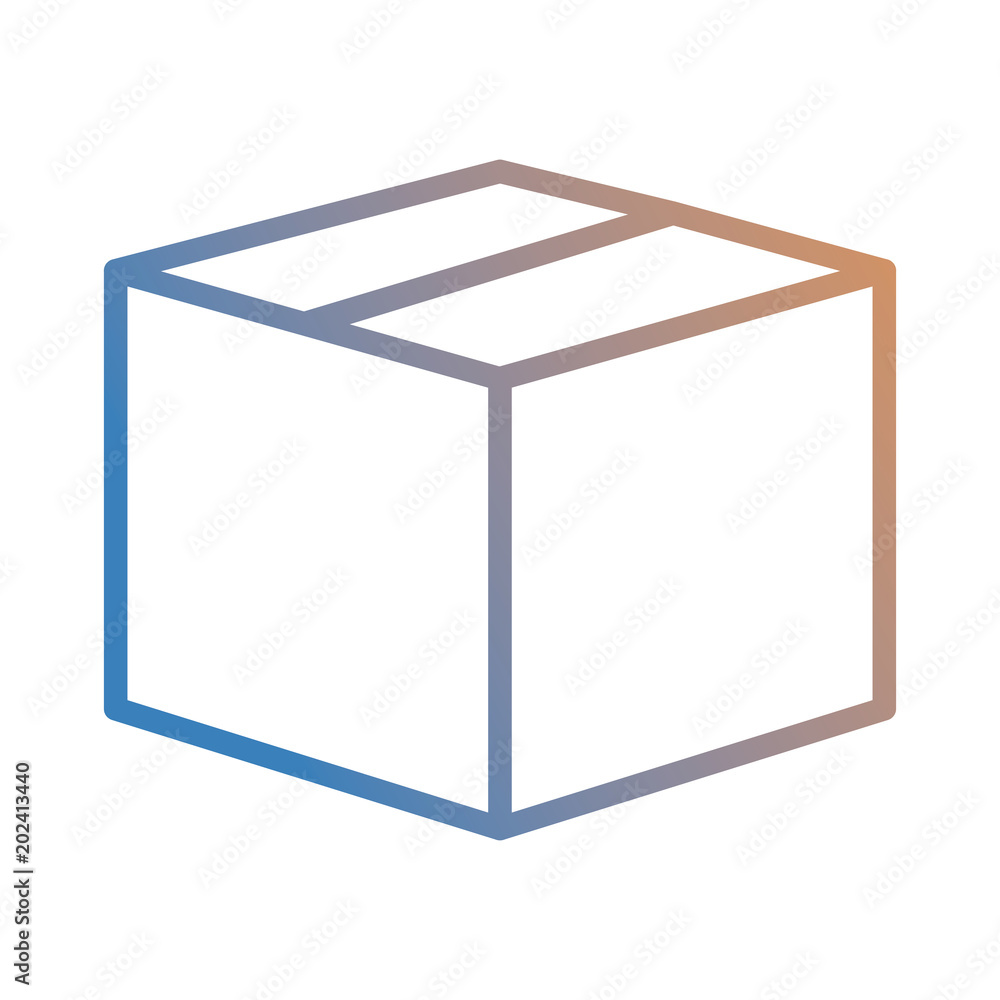 box carton delivery service vector illustration design box carton delivery service vector illustration design