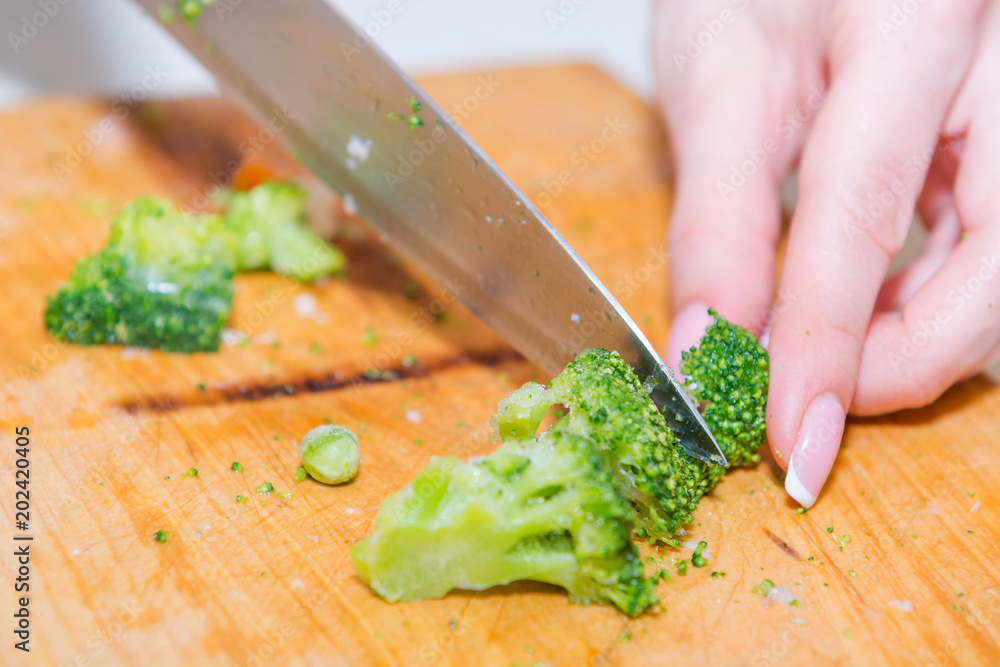 Cut vegetables. Fresh vegetables. Broccoli cabbage. Frozen vegetables. Greens for eating. Cut vegetables. Fresh vegetables. Broccoli cabbage. Frozen vegetables. Greens for eating.