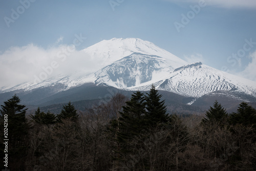 The Hoei Crater of Mt. Fuji photo