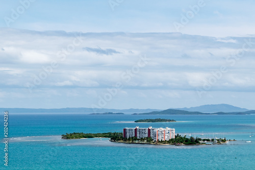 Islote turístico en Puerto Rico