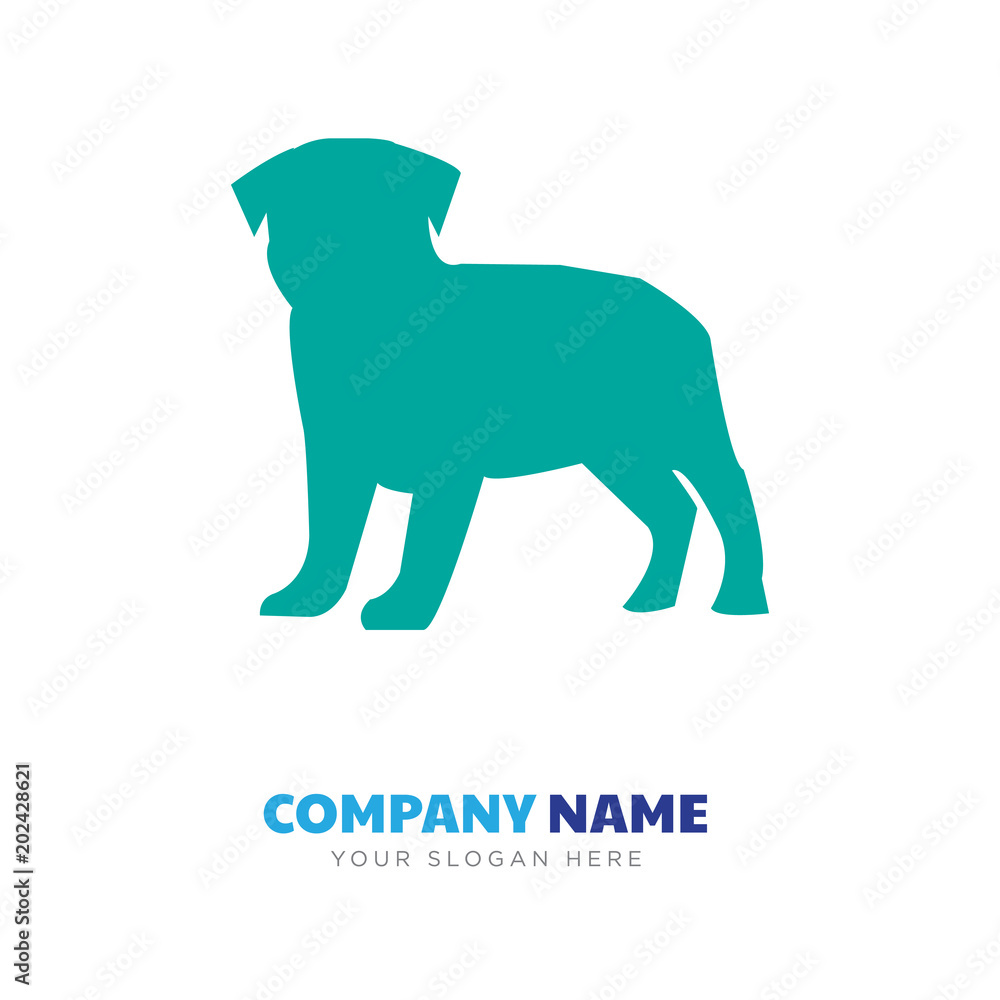 pug company logo design