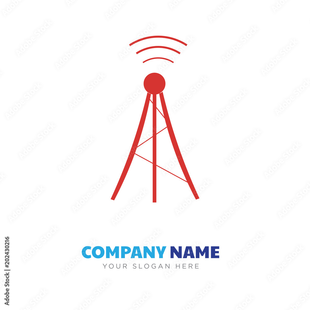 cell tower company logo design cell tower company logo design