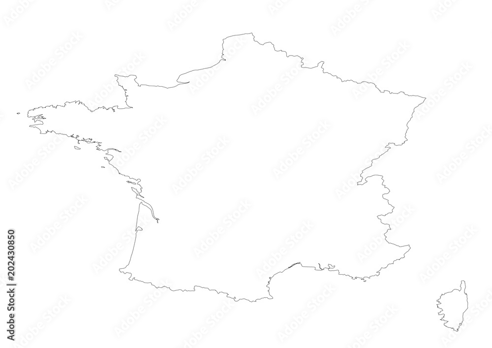 CONTOUR OF THE COUNTRY FRANCIA