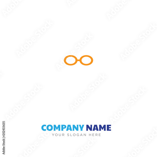 Reading eyeglasses company logo design