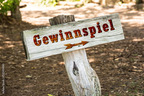 Schild 263 - Gewinnspiel