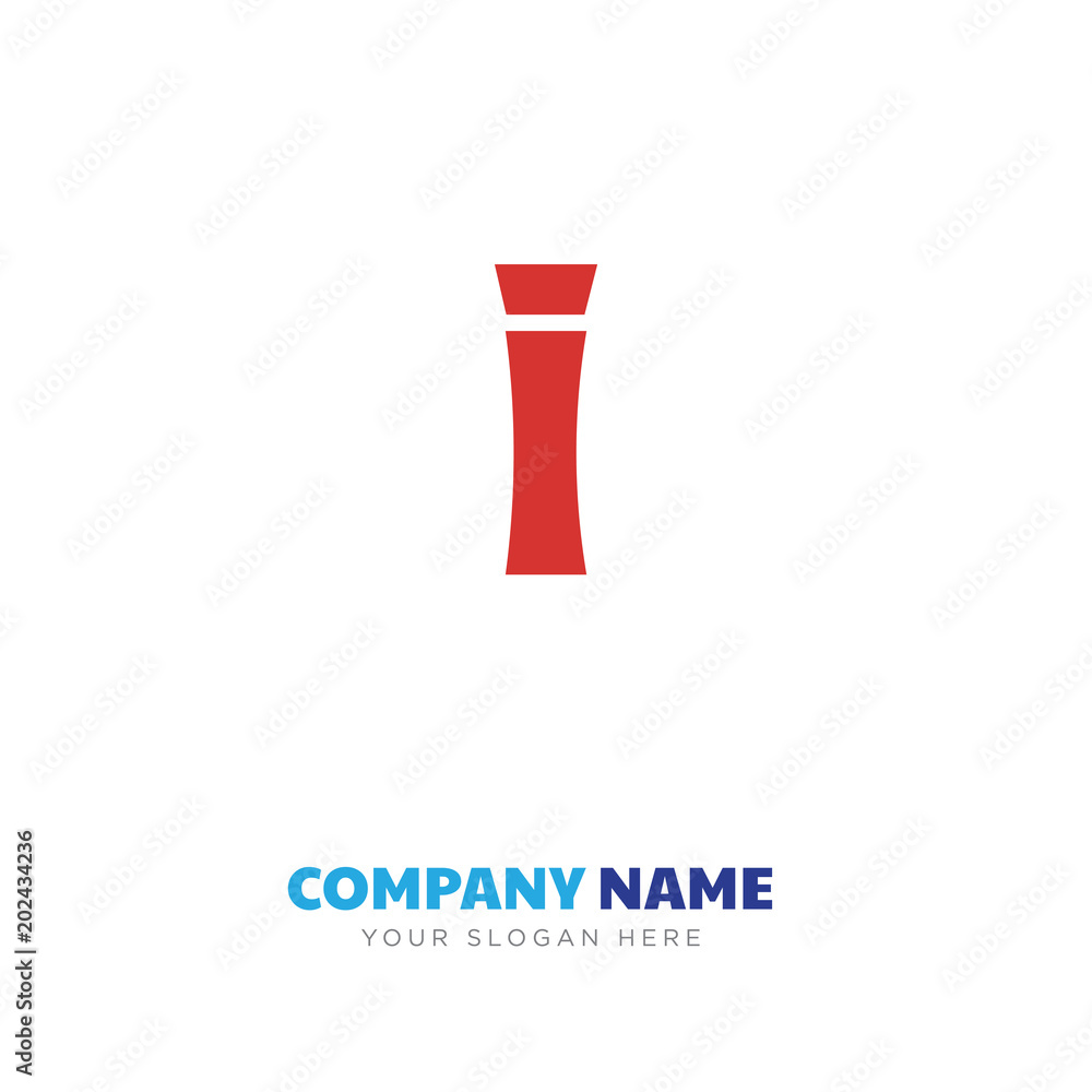 Bottle shape company logo design Bottle shape company logo design