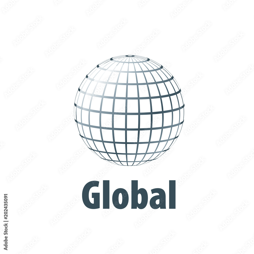 vector logo globe vector logo globe