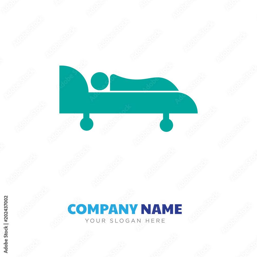 hospital bed company logo design hospital bed company logo design