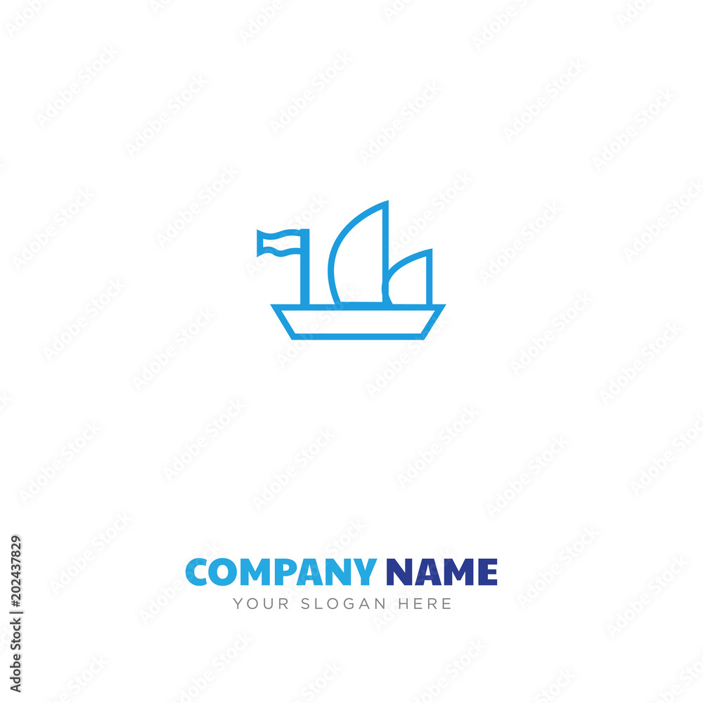 ship company logo design