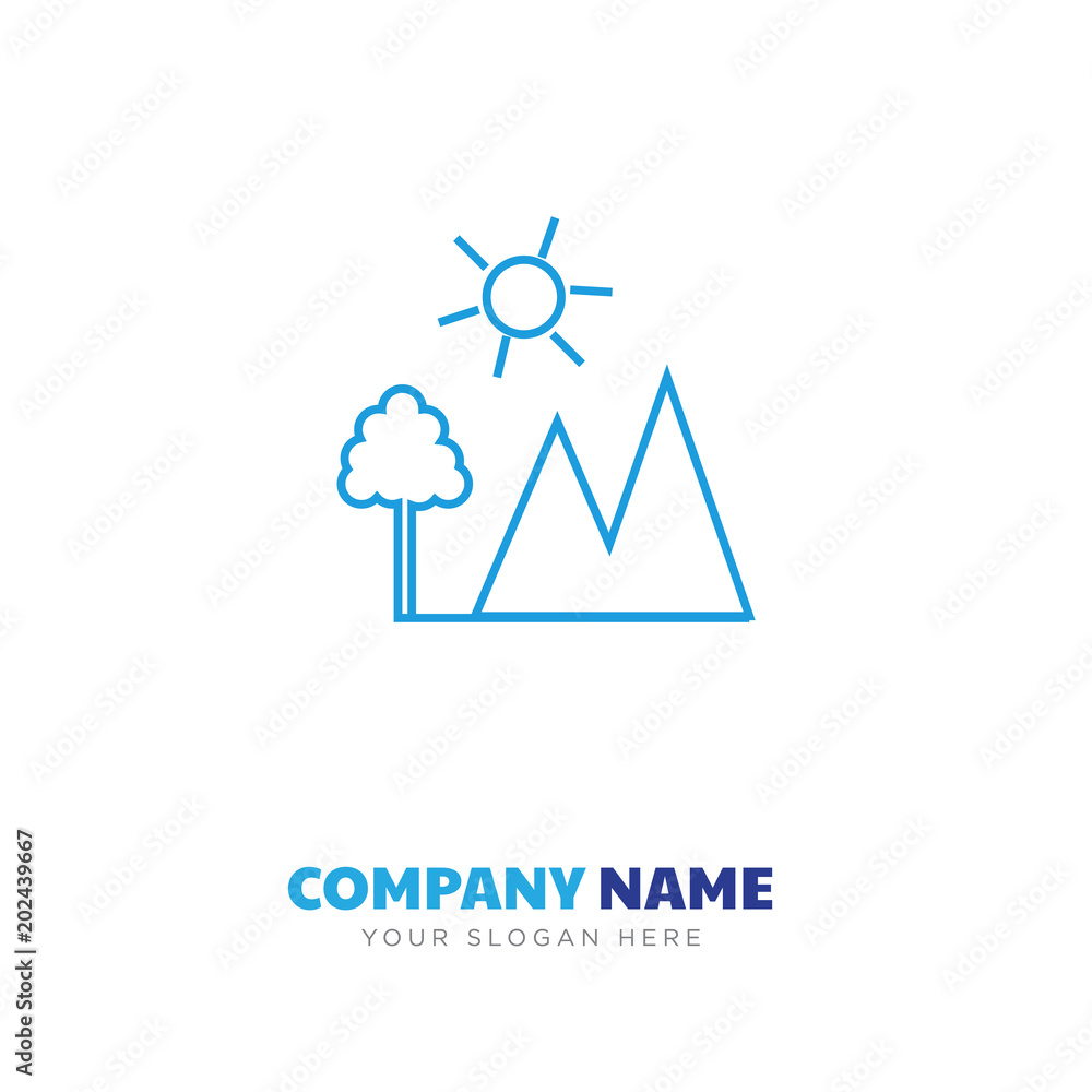 nature company logo design nature company logo design