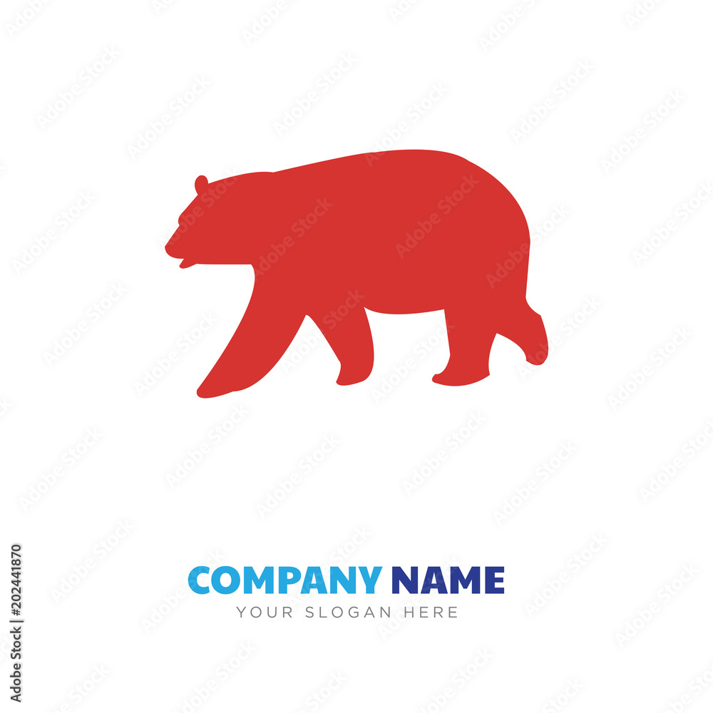 black bear company logo design black bear company logo design