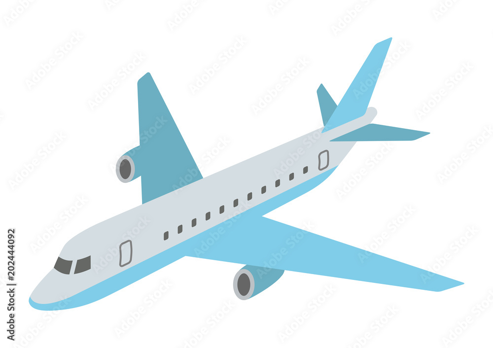 Airplane Vector Illustration